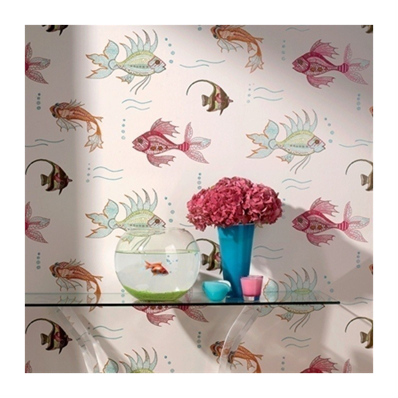 Aquarium Wallpaper Nina Campbell