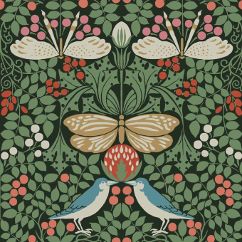 Jardin aux Papillons Wallpaper