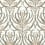 Papel pintado Feuillage Baies Initiales MORDORÉ ET MARRON AC9142