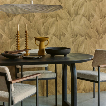 Papier peint Retro Jungle - Gilded