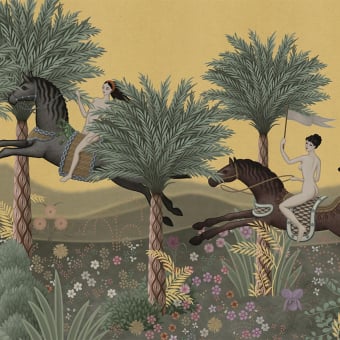 Papier peint panoramique La Course