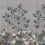 Papier peint panoramique Fleurs Magiques Londonart Argent MUN02-D