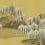 Papier peint panoramique Saules et Montagnes Londonart Or MUN08-A