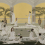 Papier peint panoramique Les Baigneurs Londonart Or MUN14-A