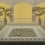 Papeles pintados panorámico Les Baigneurs London Art Or sans baigneur MUN14N-A