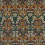 Terciopelo Bluebell Embroidery Morris and Co Indigo / Russet MWAR237293