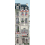 Carta da parati panoramica Rue Jacob en F&ecirc;te Edmond Petit 100x300 cm - 1 lé - Partie A RM152-001