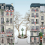 Carta da parati panoramica Rue Jacob en F&ecirc;te Edmond Petit 300x300 cm - 3 lés - Parties ABC RM152+RM155+RM157
