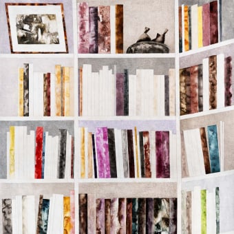 Carta da parati panoramica Biblioteche
