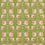 Tissu Pimpernel Coton Morris and Co Sap Green / Strawberry MVOF227214