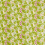 Leicester Coton Fabric Morris and Co Sour Green / Plum MVOF227209