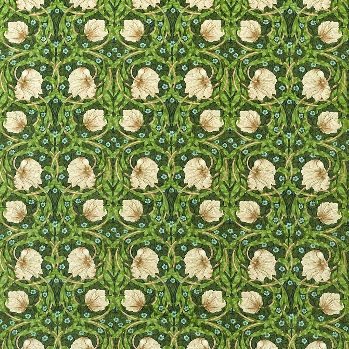 Set Di 4 Tovagliette Spode Morris & Co Pimpernel Privat: Eleganza Senza Tempo Per La Tua Tavola, 40x30 Cm, Verde