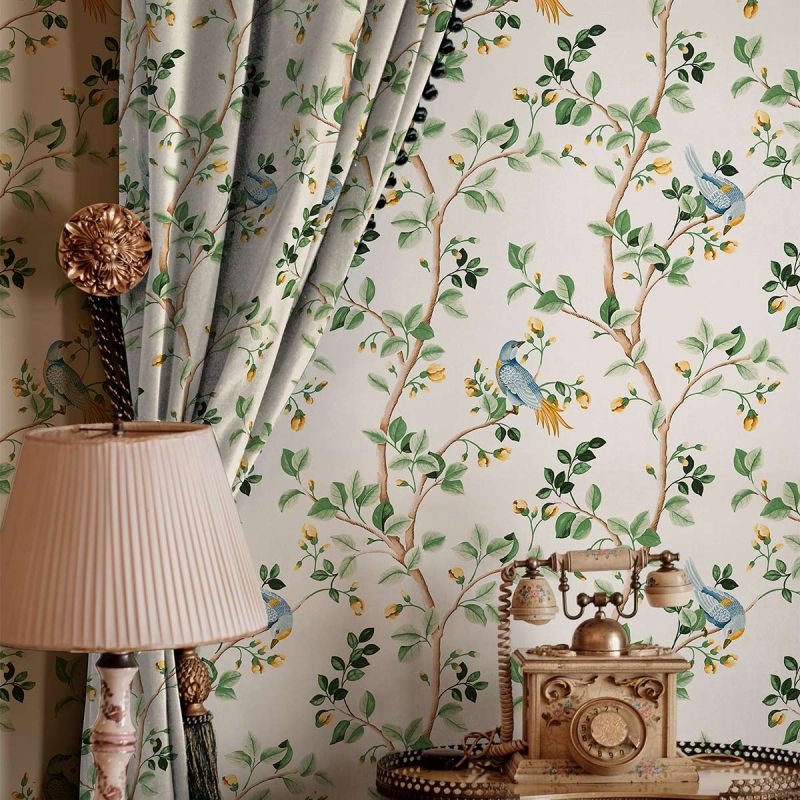 Pure Country Weavers Arazzo Coperta Copriletto Colibrì - 100% Cotone Tessuto Jacquard - Morbido, Made In USA
