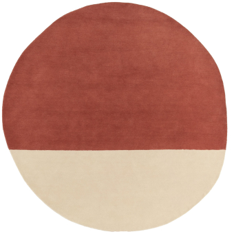 Pearl rond Rug