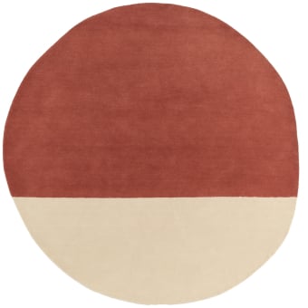 Pearl rond Rug