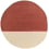 Teppich Pearl rond nanimarquina Brick 01PRL000BRIR1