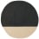 Pearl rond Rug Nanimarquina Black 01PRL000BLAR1