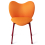 Stuhl Dame de Cœur Maison Dada Orange FUR-DDC-CHAIR-ORANGE