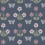 Burges Butterfly Wallpaper Little Greene Hicks' blue burges-butterfly-hicks-blue