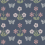 Papel pintado Burges Butterfly Little Greene Hicks' blue burges-butterfly-hicks-blue