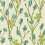 Papel pintado Monkshood Morris and Co Aqua/Peashoot MVOW217344