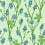 Monkshood Wallpaper Morris and Co Cobalt/Goblin Green MVOW217343