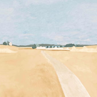 Panoramatapete Moisson
