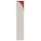 Baldosa hidráulica Tipped Pimento Popham design Cream/Pimento - B tipped-cream-pimento-B