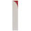 Tipped Pimento cement Tile Popham design Cream/Pimento - B tipped-cream-pimento-B