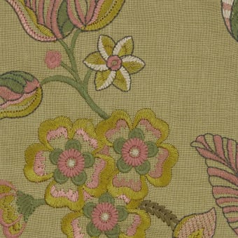 Palampore Embroidery Fabric