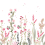 Papier peint panoramique A Field Of Flowers Left Lilipinso Vert H0728