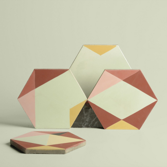 Melipapi Red cement Tile