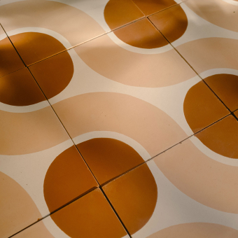 Circular cement Tile