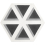Zementfliese Croix Cimenterie de la Tour Noir et Blanc MFC09