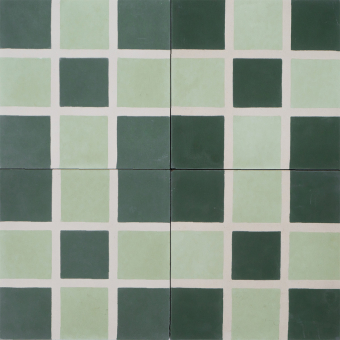 Piastrella di cemento Damier