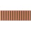 Fluted Porcelain stoneware Terratinta Cotto MI3DFL12