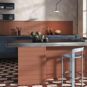 Fluted Porcelain stoneware