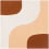Piastrella di cemento Onde Cimenterie de la Tour Terracotta B MFC03B-TERRACOTTA