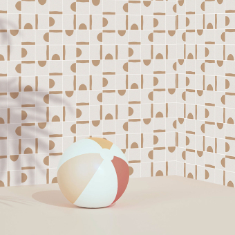 Vague cement Tile