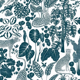 Papier peint Panoramique Cheetah Chill