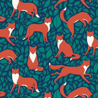 Carta da parati panoramica Renard