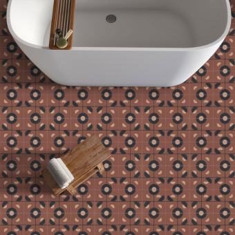 Mobile cement Tile