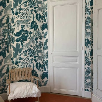 Papier peint Panoramique Cheetah Chill