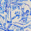 Blue Era Samt Babel Brune Bleu O4ERA1