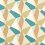 Sumi Reflect Fabric Harlequin Marine / Grass / Taupe HRFD121200