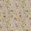 Tessuto Mary Isobel Embroideries lino Morris and Co Wine / Linen DMCOMA201