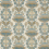 Tessuto Long Gallery Brocade Zoffany Teal/Gold ZSUF333389