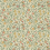 Tela Fruit lino Morris and Co Cream / Teal DMC1FU205