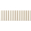 Fluted Porcelain stoneware Terratinta White MI3DFL01
