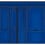 Carta da parati panoramica Boiseries Haussmann Koziel Bleu cobalt DPH019P